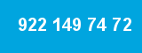 922 149 74 72 922 149 74 72